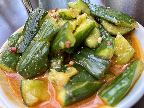 Chinese Smashed Cucumber Salad