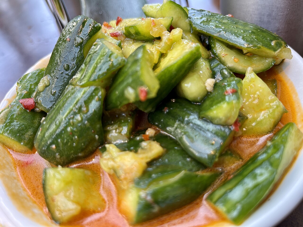 Chinese Smashed Cucumber Salad