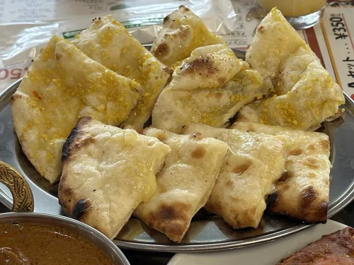 Garlic Naan Bread