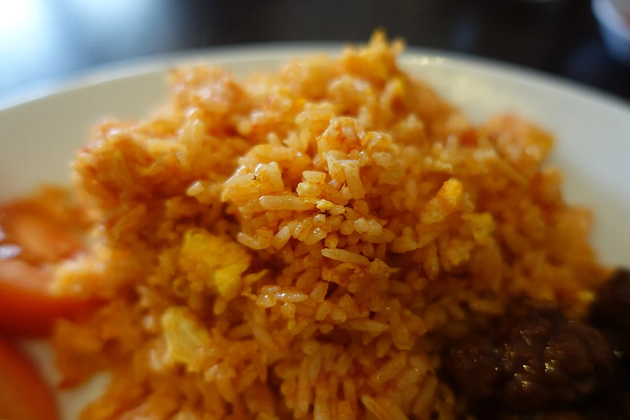 Xôi Gấc (Gac Fruit Sticky Rice)